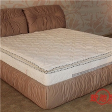 厂家直销席梦思床垫高档乳胶玫瑰绒床垫独立袋装天然乳胶可面拆