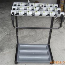 垫卖家居用品18头雨伞架银行酒店带锁雨伞架烤漆喷塑雨伞架厂家