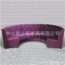 新款供应SP-VS316适用于KTV咖啡厅/西弧形餐厅卡座沙发