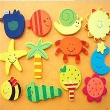 W53韩版文具批发木质冰箱贴创意冰箱贴流行冰箱贴动物冰箱贴