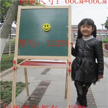 送7件套可升降儿童画板画架黑板双面磁性写字板巨大号