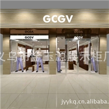 服装货架展示柜服装店展柜展架服装展柜制作