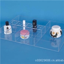 供应化妆品展架、展架、透明盒、亚克力
