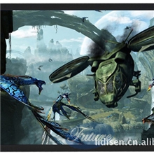 福力达投影幕布/150寸画框幕/金属幕4:3/立体影院幕/3D立体幕布