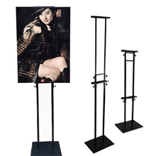 双面海报架双面挂画架展示架指示牌广告架广告牌KT板支架展架