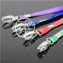 定制1.0cm挂绳蛋型钩承印logo胸卡证件展会厂家直销