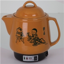 诚信陶瓷保健壶、4L中药壶、孩童.电热中药煲.养生保健壶煎药壶