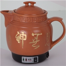 诚信保健壶5L红养神电热中药煲紫砂养生壶全自动电子煎药壶