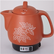 厂家生产诚信陶瓷保健壶白牡丹中药壶电热煎药壶.养生壶