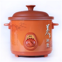 益美电器紫砂锅E35Z慢炖锅型电炖锅工厂店直供礼品批发