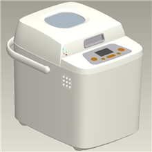 新款迷你型面包机全新设计多功能全自动家用烤面包机BM-8305