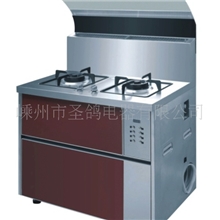 供应厂家直销圣鸽集成环保灶环保节能优美大方OEM