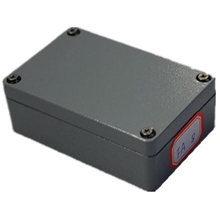 压铸铝防水盒密封箱仪表壳接线盒型号FA08尺寸98*64*34MM