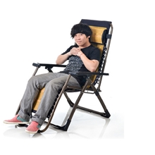 莱坊加厚躺椅折叠午休折叠椅办公室午睡床沙滩椅靠背休闲椅子