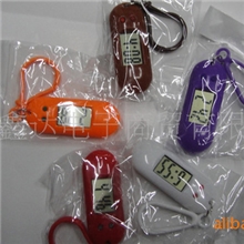 FJ619背包扣钥匙电子扣表小礼品儿童电子表广告表钥匙扣