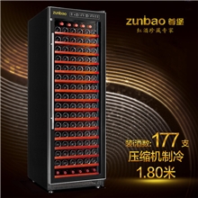 直供尊堡BJ-508A红酒柜压缩机酒柜恒温酒柜180支触摸