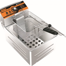 厂价供应汇利H-81单缸单筛台式电炸炉/炸锅油炸炉/炸薯条机hy-81