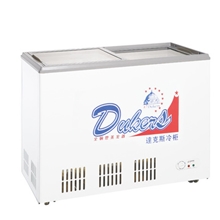 低价主推铜管达克斯冷柜双温玻璃门WDG-228冷藏雪柜食堂冰柜
