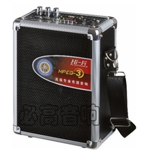 厂供必高A1背带式电瓶音响，户外移动便携式音箱，USB插卡音响