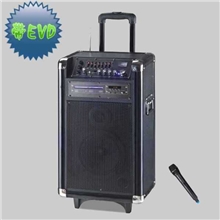 【厂家批发】必高牌A-10D电瓶拉杆箱10寸低音DVD/USB组合音响