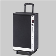 独家发售广场跳舞全功能遥控电瓶拉杆音箱，双8寸大功率户外音响