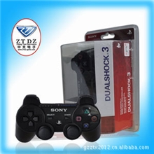 热销产品PS3无线游戏手柄黑色1:1红包装ps3蓝牙手柄