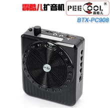 深圳霹酷儿厂家批发PC908小蜜蜂便携多功能教学喊话扩音机扩音器