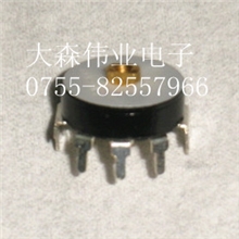 正品可调碳膜电位器RV12--B10K-K4B直插式(10K阻值）