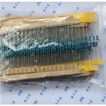 实验电阻包1/4W金属膜电阻包1%精度30种常用阻值各20只共6