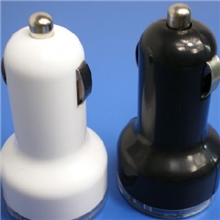 iphone4ipad苹果车充车载充电器双USB厂家直销