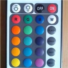 供应环保高品质LED彩色灯具遥控器/超薄红外线遥控器/七彩遥控器