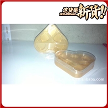 金色心型糖果盒6粒装德芙巧克力糖果盒心型喜庆糖果盒食品包装盒