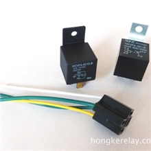 批发12V汽车防盗器专用40A汽车继电器