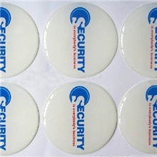 厂家供应滴塑标签透明软胶标签耐高温