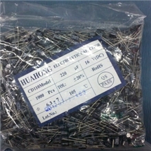 厂家直销HUAHONG华虹220UF/16V6.3X7铝电解电容