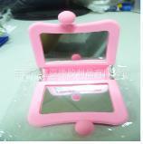 硅胶化妆镜子包