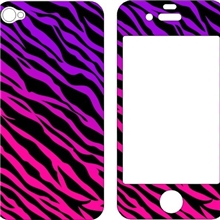 iphone4皮纹贴膜卡通贴膜可带边贴iphone5皮纹卡通贴膜来图定做