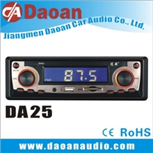 道安汽车音响厂家直销通用型单锭车载MP3DA25