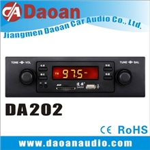 道安汽车音响厂家直销通用型单锭车载MP3DA202