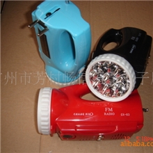 电筒收音机工厂最新款充电收音机手电筒