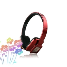 2013热销，立体声头戴式蓝牙耳机JB-1001（宝石红）