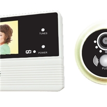 深圳厂家直销GOODWILL2.4寸彩色LCD安防门上摄像头可视门铃