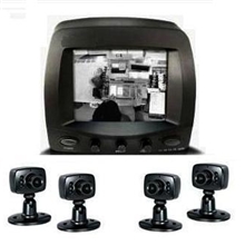 深圳嘉意丰GOODWILL直销带4路安防摄像头5.7寸黑白监视器