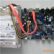 RTD1073方案高清网络硬盘播放器+网络功能+内置硬盘+公模板卡