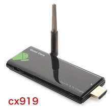 四核迷你PCRK3188quadcore智能电视机顶盒安卓播放器CX919