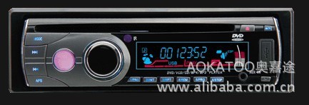 AOKATOO奥嘉途汽车音响影音车载DVDCDMP3单锭机插卡机U盘机