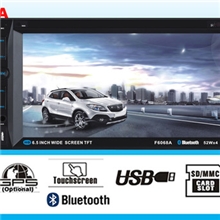 6.2寸高清DVD播放器双锭通用车载蓝牙汽车收音AMFMYT-F6068A