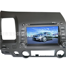 本田八代思域导航仪一体批发8寸高清数字屏本田GPS卫星导航系统