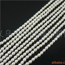 批发供应3.0-3.2mm天然珍珠项连材料