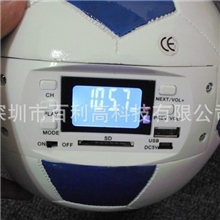 长期供应USB插卡音箱迷你钟控音响电脑音响足球音箱卡通音箱